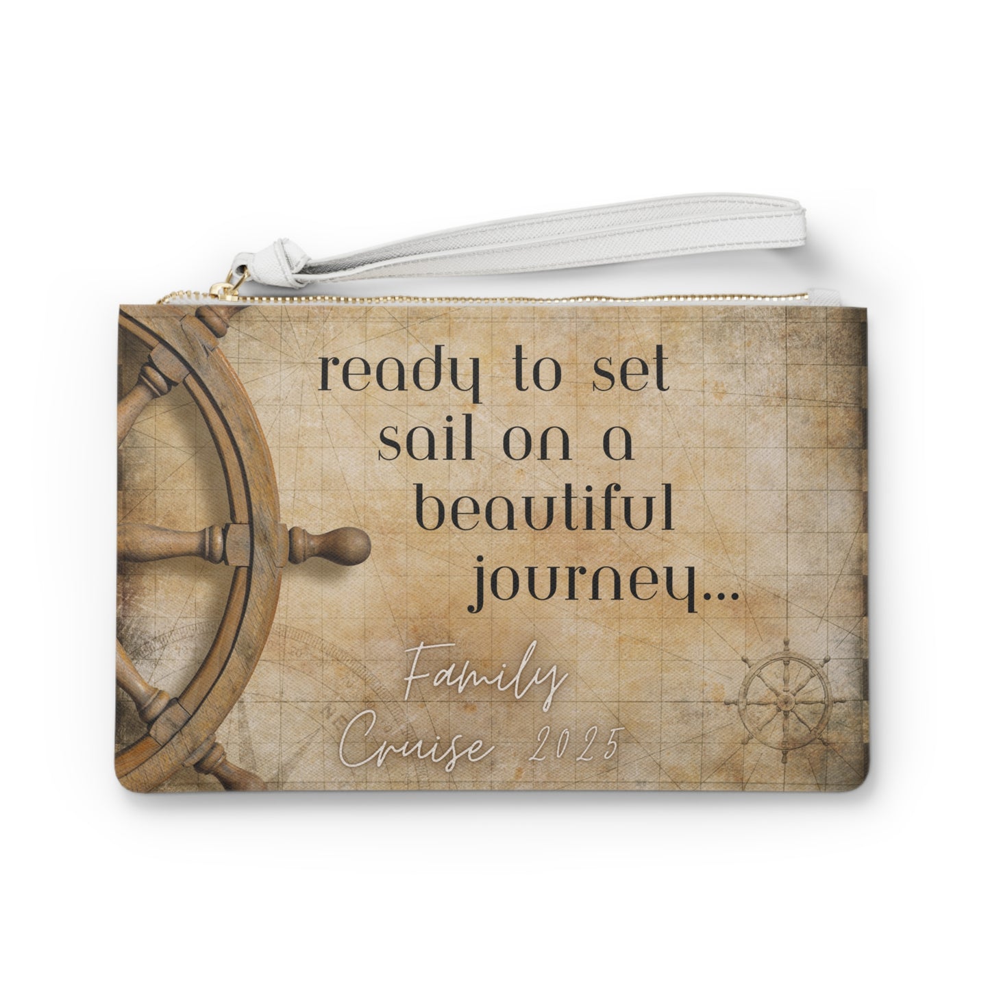 Clutch Bag - Cruise Vibes Women's Travel Purse