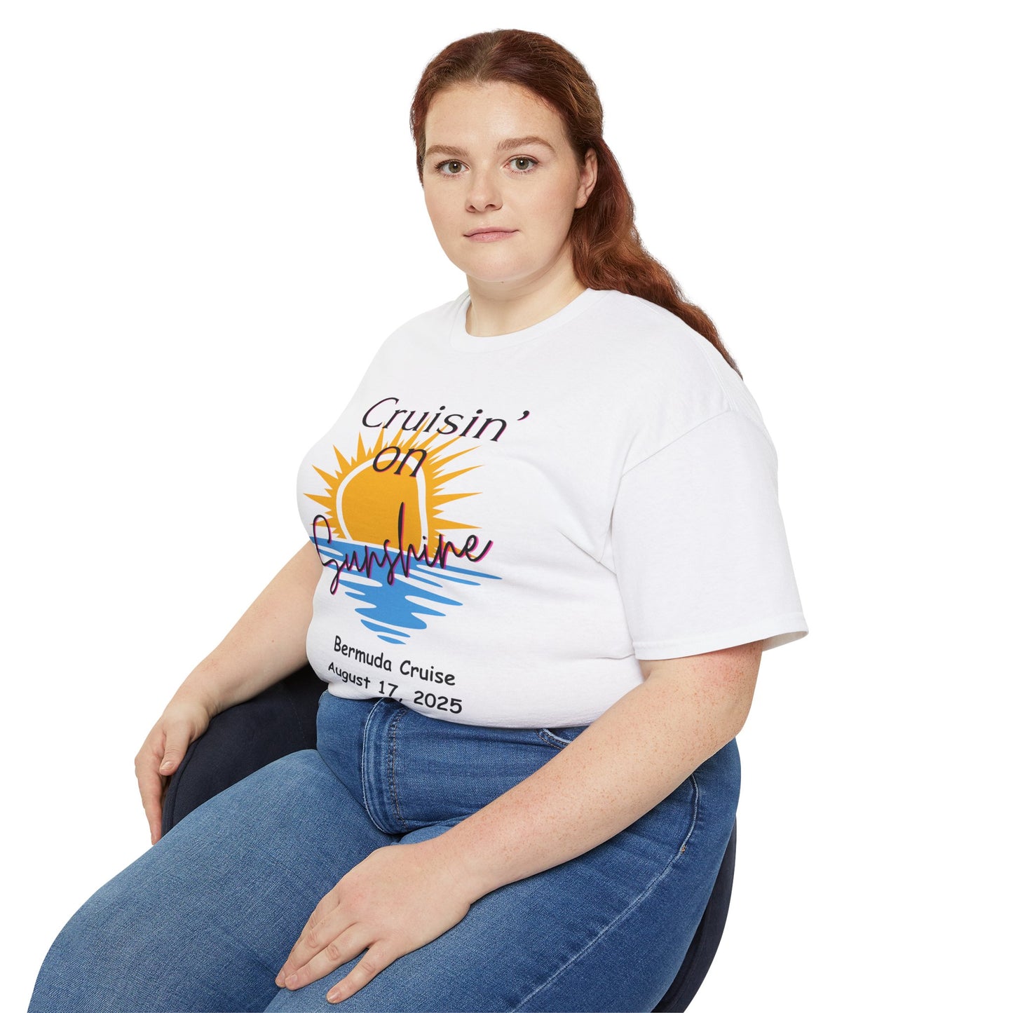 Cruisin' on Sunshine Unisex Ultra Cotton Tee - Perfect for Cruise Vacations