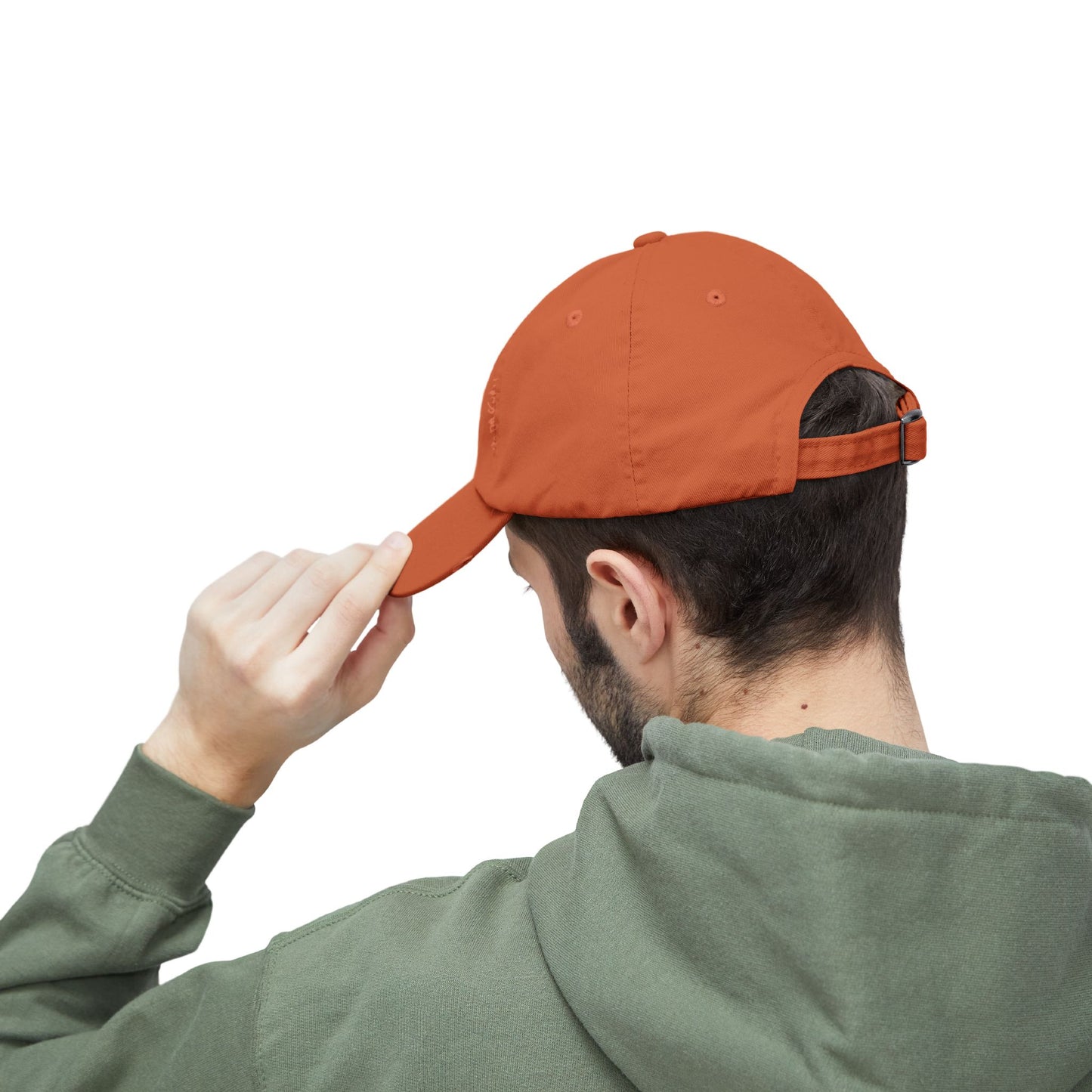 Monogram Distressed Cap