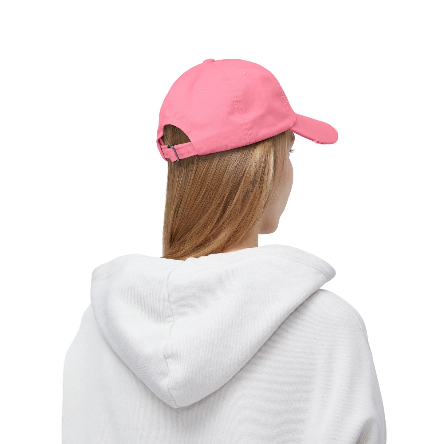 Monogram Distressed Cap
