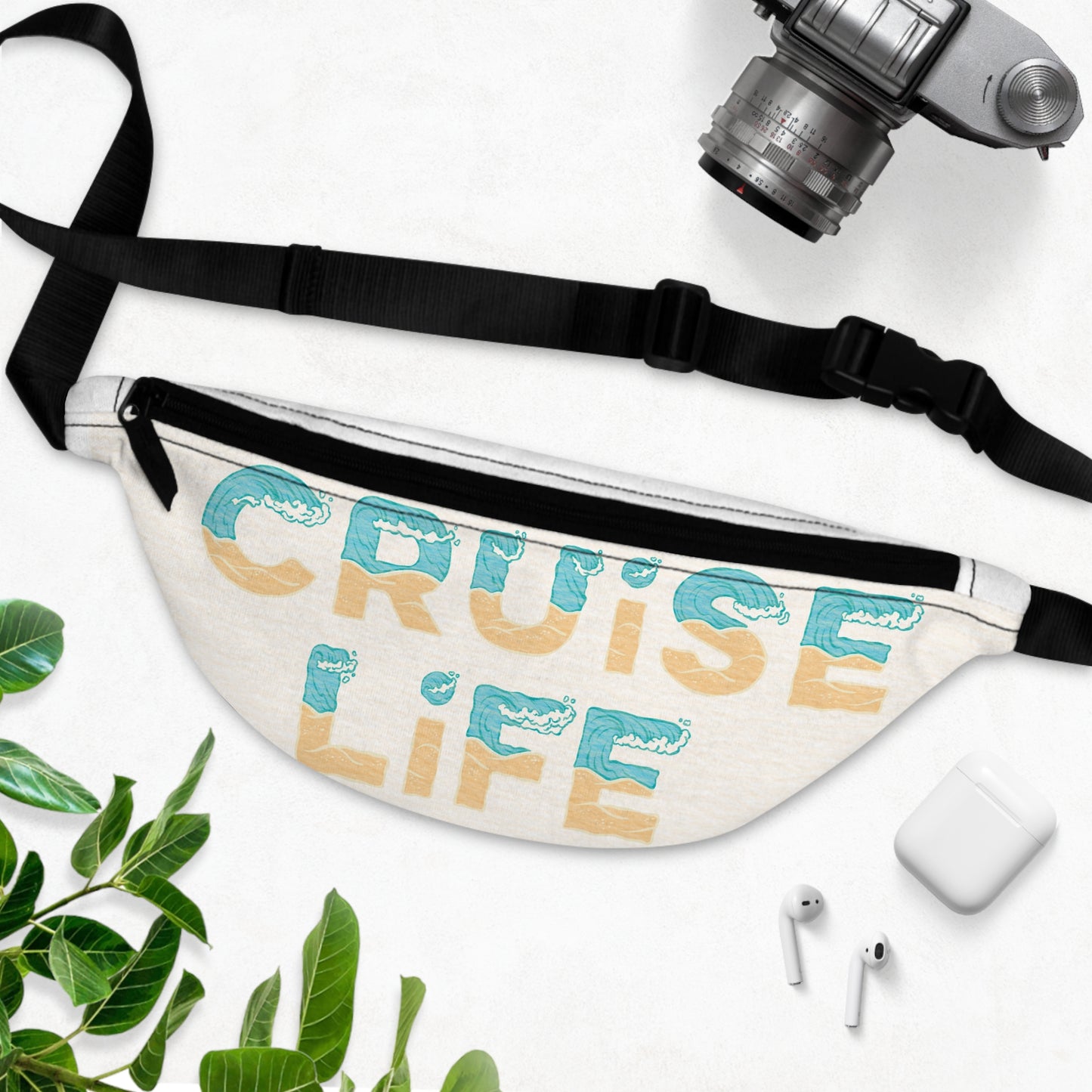 Beachy Letters Fanny Pack