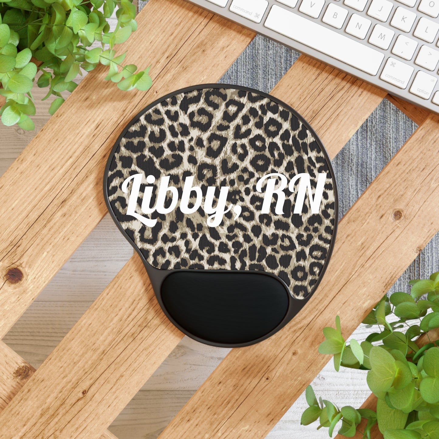 Mouse Pad With Wrist Rest