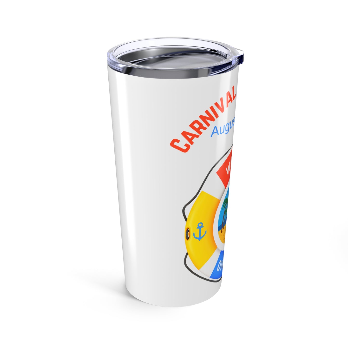 Personalized 20oz Cruise Tumbler - Welcome On Board